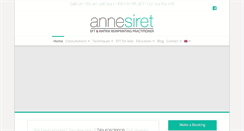 Desktop Screenshot of annesiret.com